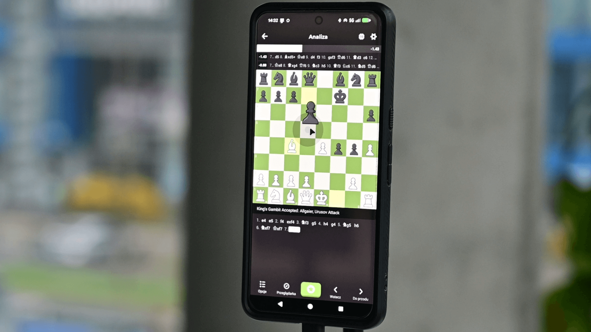 Szachy na telefonie